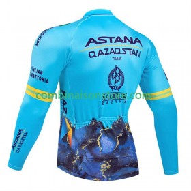 Maillot Manches Longues Astana Qazaqstan 2024 N001